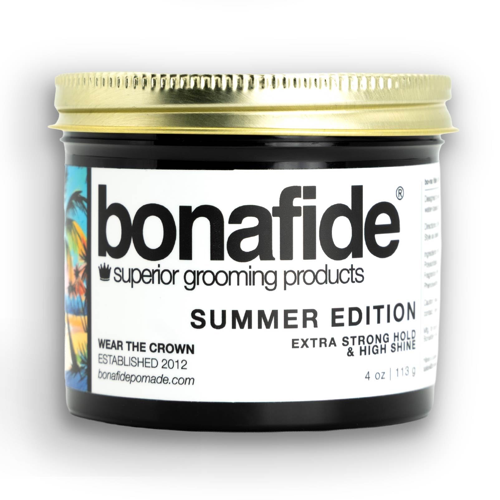 【未開封】ボナファイド　ポマード スーパーホールド 113g ワックス Amazon | Bonafide Pomade ボナファイドポマード サマーエディション